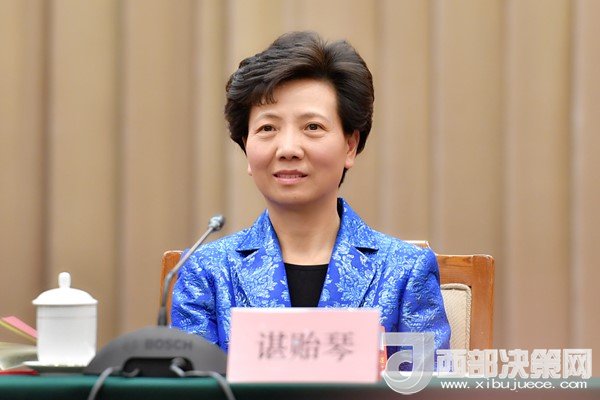 全國人大代表、貴州省委副書記、省長諶貽琴發(fā)言