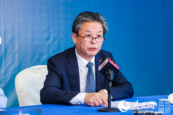 中國(guó)-東盟中心秘書長(zhǎng)陳德海。吳少飛 攝