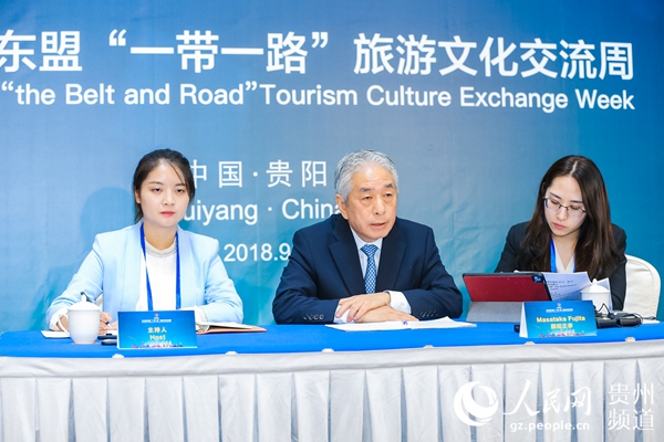 日本—東盟中心秘書長(zhǎng)藤田正。孫一銘 攝