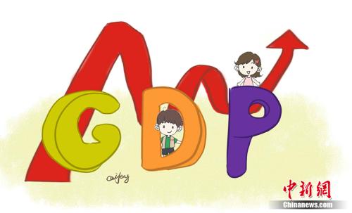 GDP漫畫(huà)。作者：王珊珊